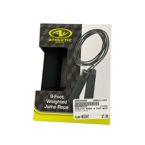 Vist Large View of Product Image Which is Used Athletic Works Jump Rope Weighted