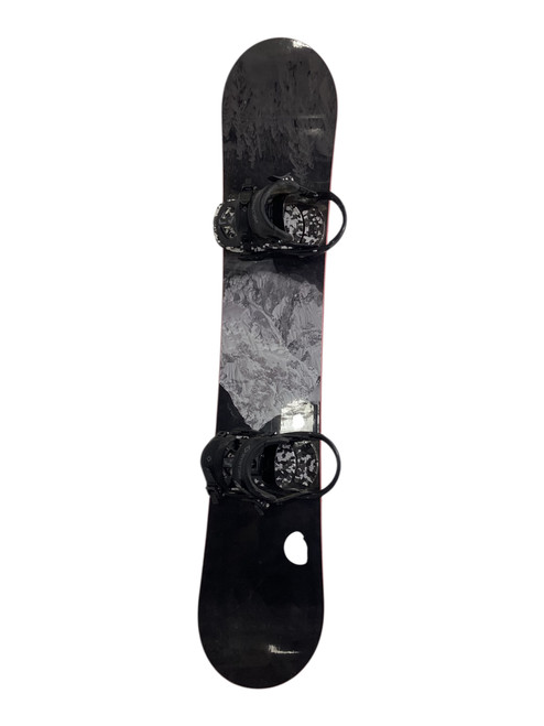 Vist Large View of Product Image Which is Used SYSTEM MENS BOARD Mens Board/Bindings Black 155 cm
