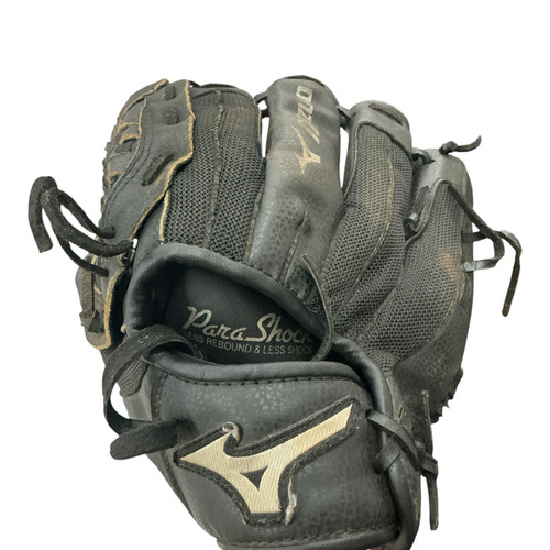 Vist Large View of Product Image Which is Used Mizuno POWER CLOSE BB/SB Glove LH Throw Black 10 1/2"
