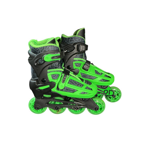 Vist Large View of Product Image Which is Used RollerDerby ADJ 3-6 ROLLERDERBY SKATES Senior Rec Fitness Skates Black Adjustable