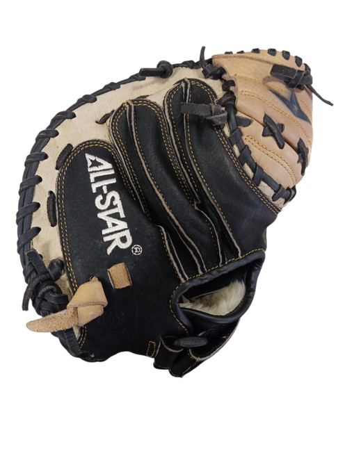 Vist Large View of Product Image Which is Used All-Star CM1011 BB/SB Catchers RH Throw Black 29"
