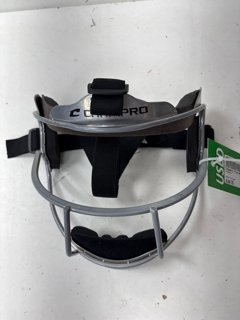Vist Large View of Product Image Which is Used Champro CM01 ADULT BB/SB Fielders Mask Silver One Size