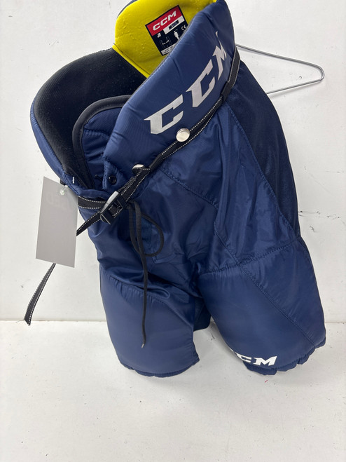 Vist Large View of Product Image Which is Used CCM TACKS 9550 Junior Pant Navy Blue MD