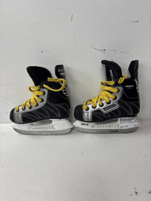 Vist Large View of Product Image Which is Used Bauer SUPREME 100 Youth Hockey Skate Youth 09.0
