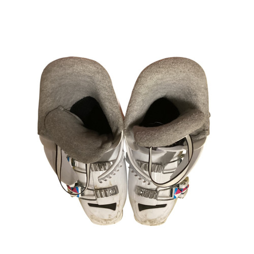 Vist Large View of Product Image Which is Used Salomon 6 IRONY Womens DH Ski Boot White 255 MP - M07.5 - W08.5