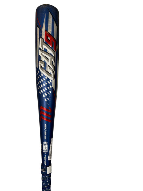 Vist Large View of Product Image Which is Used Marucci CAT 9 BB/SB USSSA 2 3/4 Bat 29"