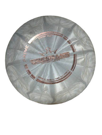 Vist Large View of Product Image Which is Used Dynamic Discs DYNAMIC DISCS TRESPASS DRVR Disc Golf Driver Grey