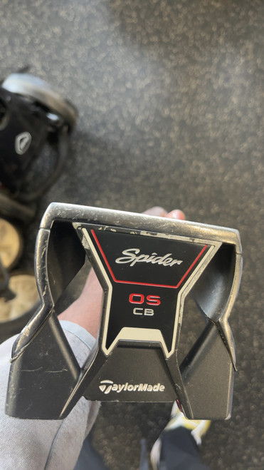 Vist Large View of Product Image Which is Used Taylormade SPIDER OS CB Mens Putter RH