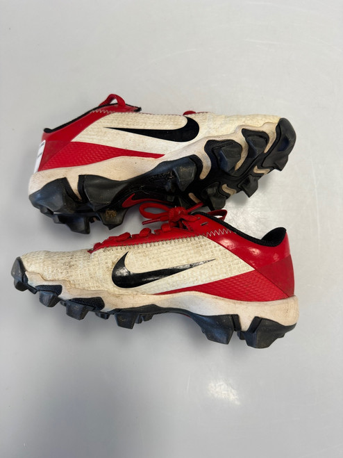 Vist Large View of Product Image Which is Used Nike BB/SB Cleats White Junior 01