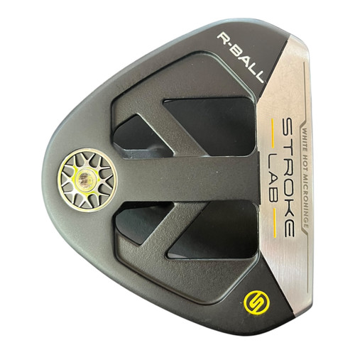 Vist Large View of Product Image Which is Used Odyssey R-BALL STROKE LAB Mens Putter RH
