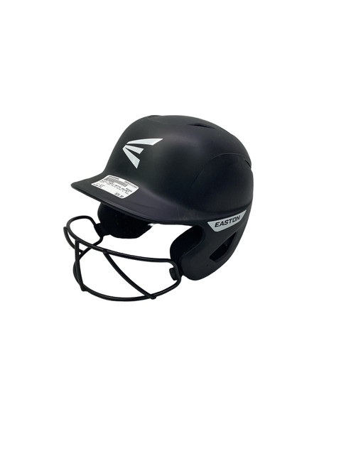 Vist Large View of Product Image Which is Used Easton GHOST MATTE HELMET W/ MASK Batting Helmet w/Mask Black M/L