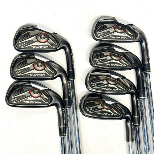 Vist Large View of Product Image Which is Used Taylormade BURNER 2.0 Mens Iron Set RH 4I-PW
