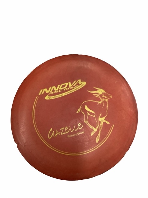 Vist Large View of Product Image Which is Used Innova GAZELLE Disc Golf Driver Orange