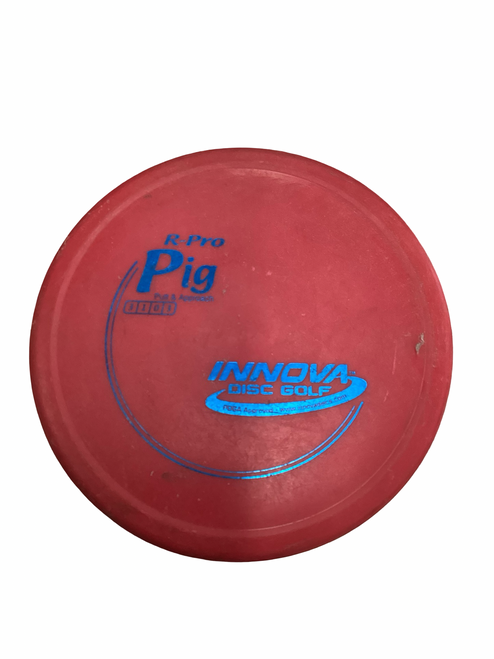 Vist Large View of Product Image Which is Used Innova PIG Disc Golf Putter Red