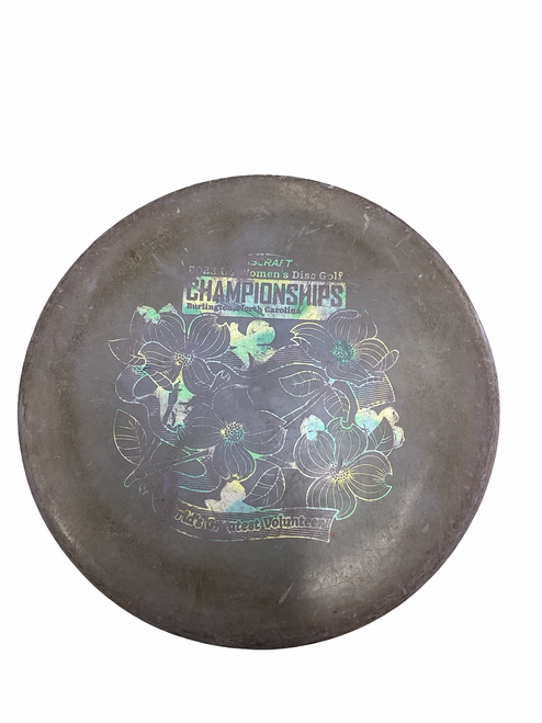 Vist Large View of Product Image Which is Used Discraft ZONE Disc Golf Putter Purple