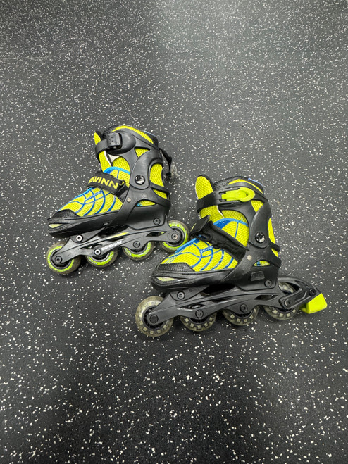 Vist Large View of Product Image Which is Used Schwinn Child Aggressive Skates Yellow Adjustable