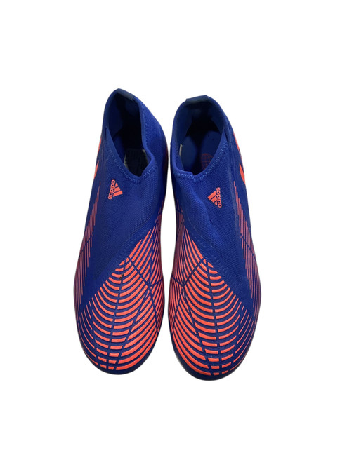 Vist Large View of Product Image Which is Used Adidas Soccer Cleats Royal Blue Senior 7