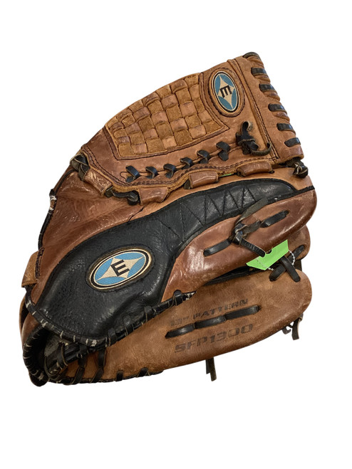Vist Large View of Product Image Which is Used Easton SYNERGY FASTPITCH GLOVE 13IN BB/SB Glove RH Throw Brown 13"
