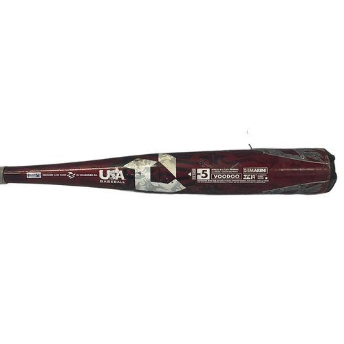 Vist Large View of Product Image Which is Used Demarini 2023 VOODOO USA BB/SB USA 2 5/8 Bat 30"