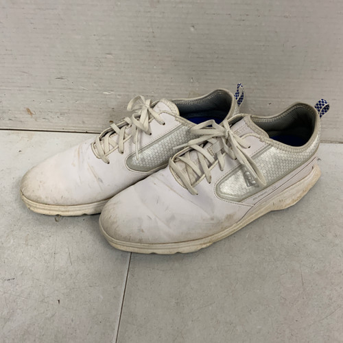 Vist Large View of Product Image Which is Used Foot Joy Mens Golf Shoes White Senior 10.5