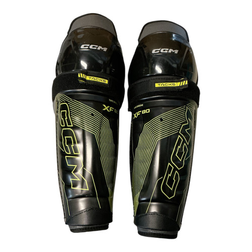 Vist Large View of Product Image Which is Used CCM TACKS XF 80 Senior Shin Guards None 14"