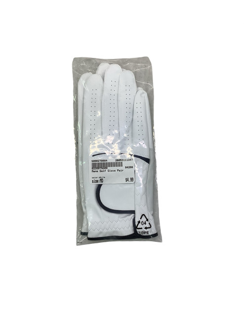 Vist Large View of Product Image Which is Used Mens Golf Glove White MD