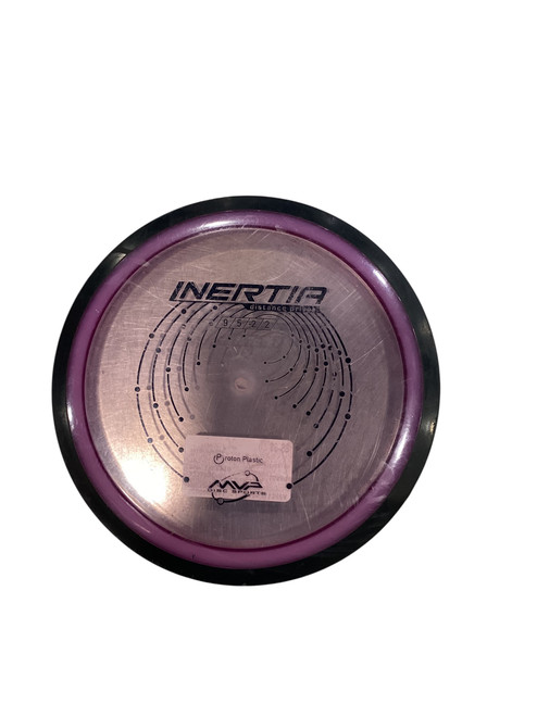Vist Large View of Product Image Which is Used MVP INERTIA Disc Golf Driver Purple