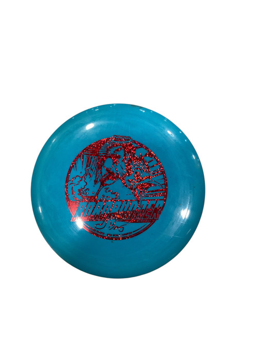 Vist Large View of Product Image Which is Used Innova STAR BARSBY ROADRUNNER Disc Golf Driver Royal Blue
