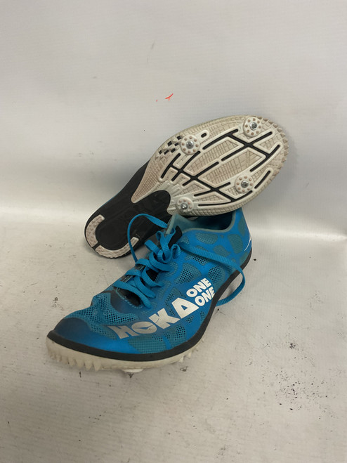 Vist Large View of Product Image Which is Used HOKA ONE ONE ROCKET Track & Field Cleats Adult Royal Blue Senior 9