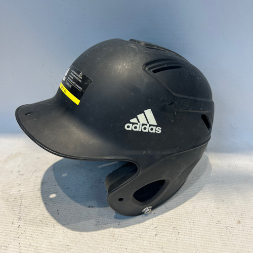 Vist Large View of Product Image Which is Used Adidas ADIDAS BLACK HELMET JR Batting Helmet No Mask Black SM