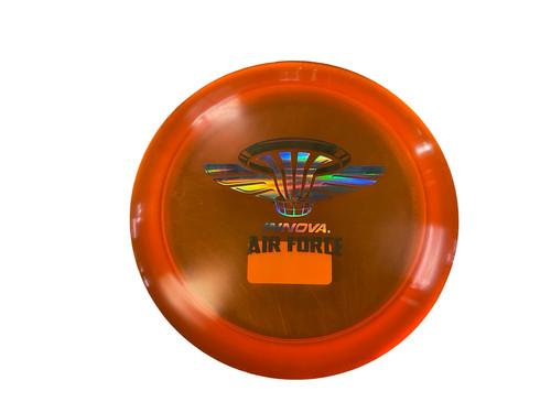 Vist Large View of Product Image Which is Used Innova CHAMP TERN AIR FORCE Disc Golf Driver Orange 167g