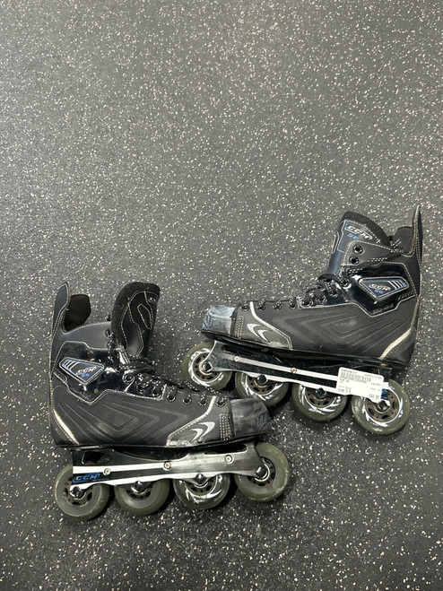 Vist Large View of Product Image Which is Used CCM SE Roller Hockey Skates Black Senior 8