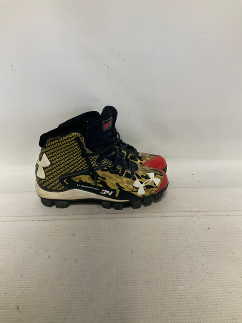 Vist Large View of Product Image Which is Used Under Armour MLB BB/SB Cleats Camouflage Junior 02