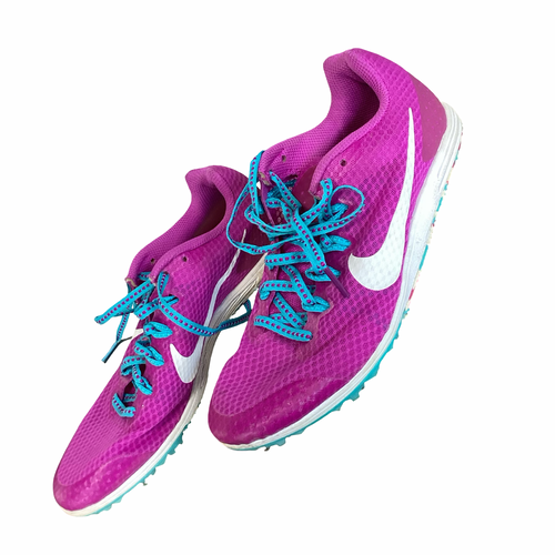 Vist Large View of Product Image Which is Used Nike Track & Field Cleats Adult Purple Senior 8