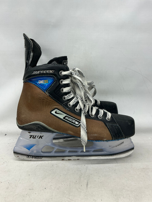 Vist Large View of Product Image Which is Used Bauer NIKE ONE90 Senior Hockey Skate Senior 10.5