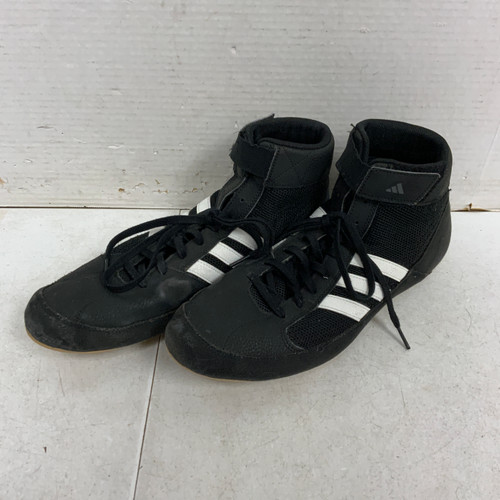 Vist Large View of Product Image Which is Used Adidas Wrestling Shoes Black Senior 13