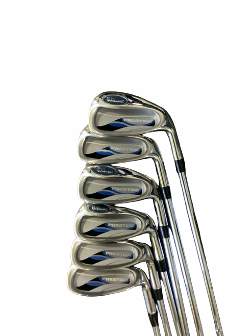 Vist Large View of Product Image Which is Used Wilson PRESTIGE 5-PW Mens Iron Set RH 5I-PW