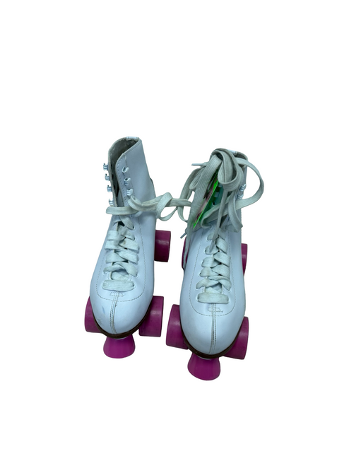 Vist Large View of Product Image Which is Used Chicago Womens Roller Skates White Size 8