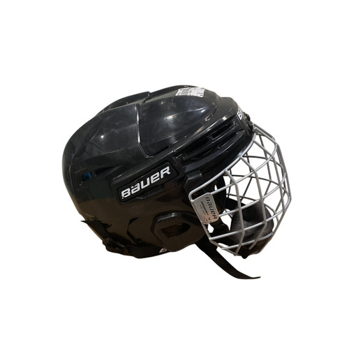 Vist Large View of Product Image Which is Used Bauer PRODIGY Helmet Cage Combo Black One Size