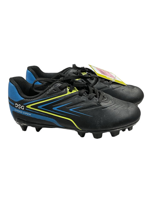 Vist Large View of Product Image Which is Used Dsg SPEED VIPER Soccer Cleats Black Youth 13.0