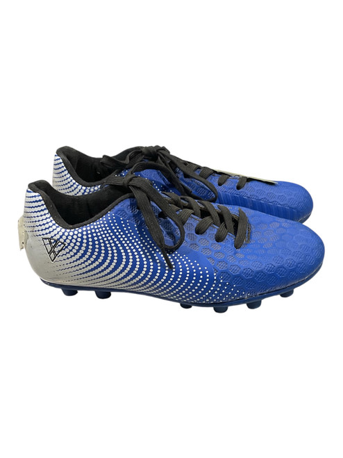 Vist Large View of Product Image Which is Used Soccer Cleats Royal Blue Junior 03
