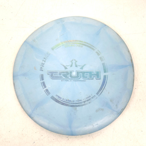 Vist Large View of Product Image Which is Used Dynamic Discs PRIME TRUTH Disc Golf Mid Range Sky Blue 178g