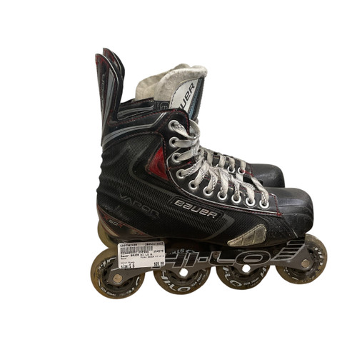 Vist Large View of Product Image Which is Used Bauer BAUER HI LO 6 Senior Rec Fitness Skates Black Senior 6