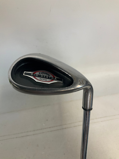 Vist Large View of Product Image Which is Used Callaway BIG BERTHA 2002 Golf Wedge Mens RH Lob Wedge