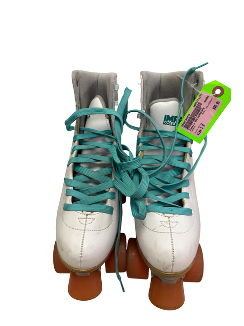 Vist Large View of Product Image Which is Used Impala Sidewalk Womens Roller Skates White Size 9