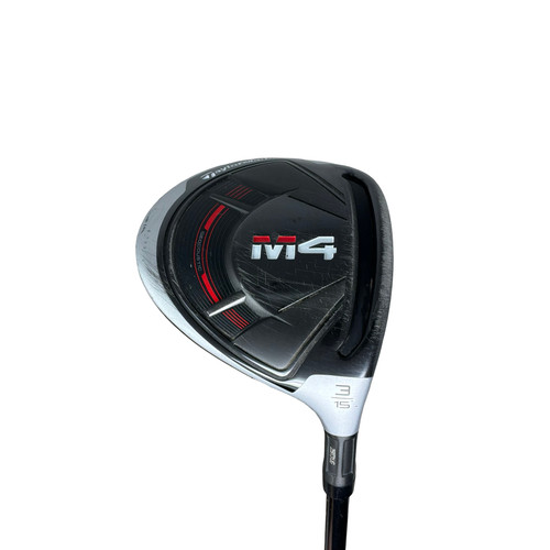 Vist Large View of Product Image Which is Used Taylormade M4 Mens Fairway Wood RH 3 Wood
