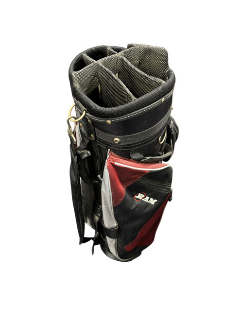 Vist Large View of Product Image Which is Used Ram Mens Cart Bag Black And Red