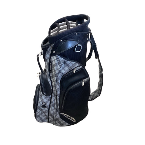 Vist Large View of Product Image Which is Used Sun Mountain CART BAG Mens Cart Bag Black And Grey