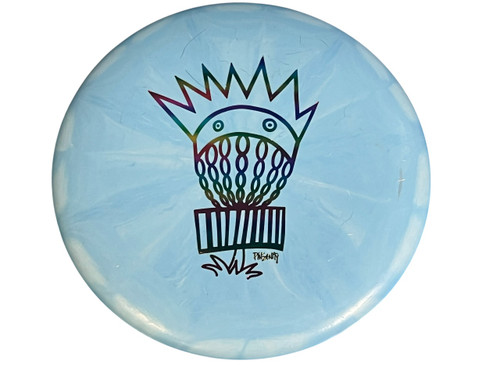 Vist Large View of Product Image Which is Used ACE YOUR FACE PUTTER Disc Golf Putter Red