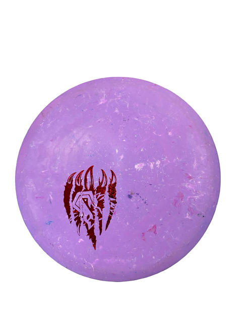 Vist Large View of Product Image Which is Used Discraft WASP Disc Golf Mid Range Purple